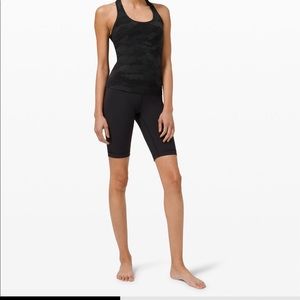 Lulu lemon camo razor back tank (regular length)